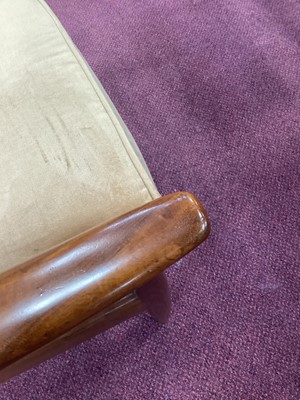 Lot 415 - GREAVES & THOMAS OF LONDON, TEAK ARMCHAIR
