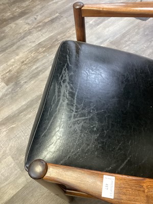 Lot 417 - IN THE MANNER OF MILO BAUGHMAN, DANISH ROSEWOOD LOUNGE CHAIR