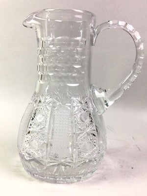 Lot 521 - GROUP OF CRYSTAL AND GLASSWARE