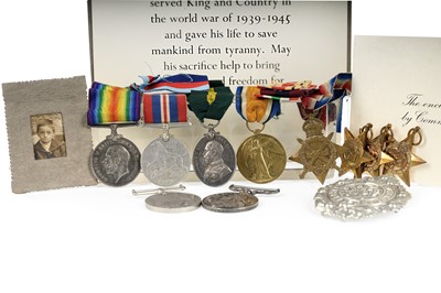 Lot 27 - WWI DCM GROUP, AWARDED TO P. COCKBURN A. & S. HDRS.