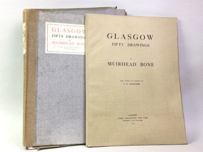 Lot 245 - GLASGOW - 50 DRAWINGS MUIRHEAD BONE