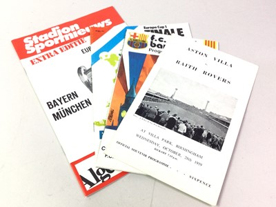 Lot 324 - ASTON VILLA, COLLECTION OF PROGRAMMES