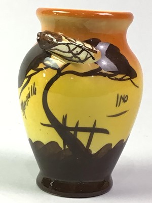 Lot 464 - ALBERT FERLAY VALLAURIS STYLE VASE