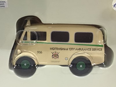 Lot 478 - GROUP OF CORGI LIMITED EDITION 'NINE DOUBLE NINE' AMBULANCE VEHICLES