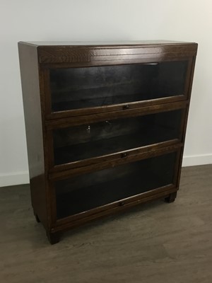 Lot 254 - OAK BOOKCASE