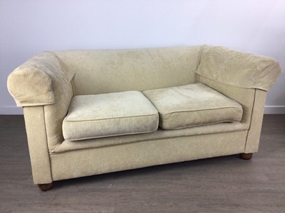 Lot 394 - TWO CHESTERFIELD SETTEES