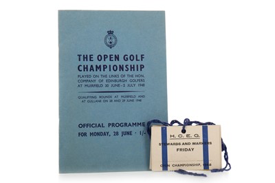 Lot 1755 - THE OPEN GOLF CHAMPIONSHIP PROGRAMME