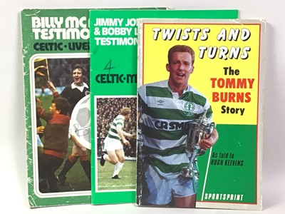 Lot 482 - CELTIC F.C., TOMMY BURNS SIGNED BIOGRAPHY