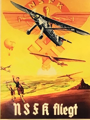 Lot 543 - TWO THIRD REICH STYLE PROPAGANDA POSTERS