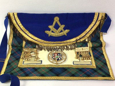 Lot 510 - TWO MASONIC APRONS