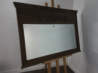 Lot 514 - REPRODUCTION OVERMANTEL MIRROR