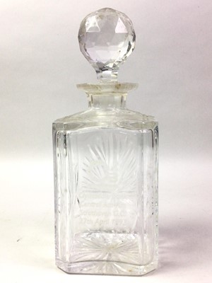 Lot 419 - GROUP OF CRYSTAL DECANTERS