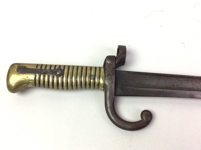 Lot 445 - YATAGHAN BAYONET