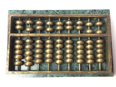 Lot 446 - BRASS ABACUS