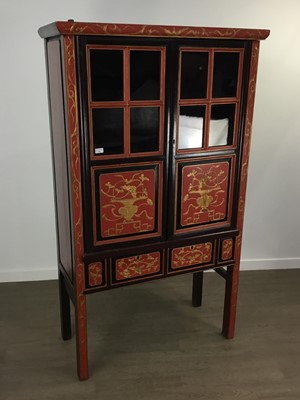 Lot 371 - CHINESE CABINET