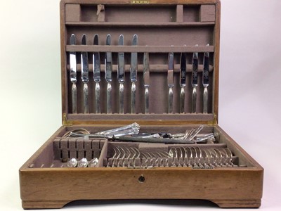 Lot 366 - PLATED CUTLERY