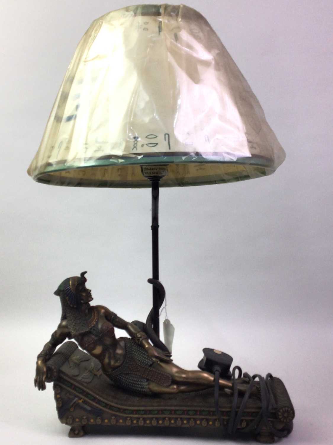 Lot 579 - GROUP OF MODERN EGYPTIAN STYLE ITEMS