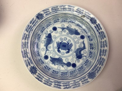 Lot 595 - GROUP OF CHINESE PORCELAIN PLATES