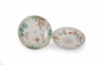 Lot 272 - TWO LATE 19TH CENTURY CHINESE PORCELAIN BOWLS...