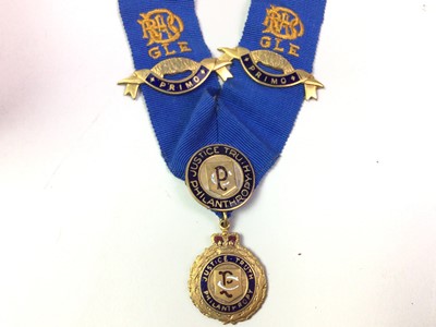 Lot 614 - COLLECTION OF THE ROYAL ANTEDILUVIAN ORDER OF THE BUFFALOS MEDALS