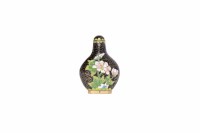 Lot 321 - EARLY 20TH CENTURY CHINESE CLOISONNE SNUFF...