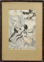 Lot 340 - EARLY/MID 20TH CENTURY JAPANESE WOODBLOCK...