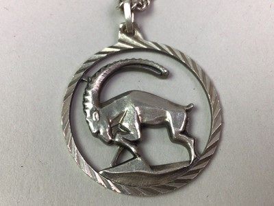 Lot 628 - COLLECTION OF SILVER AND OTHER JEWELLERY