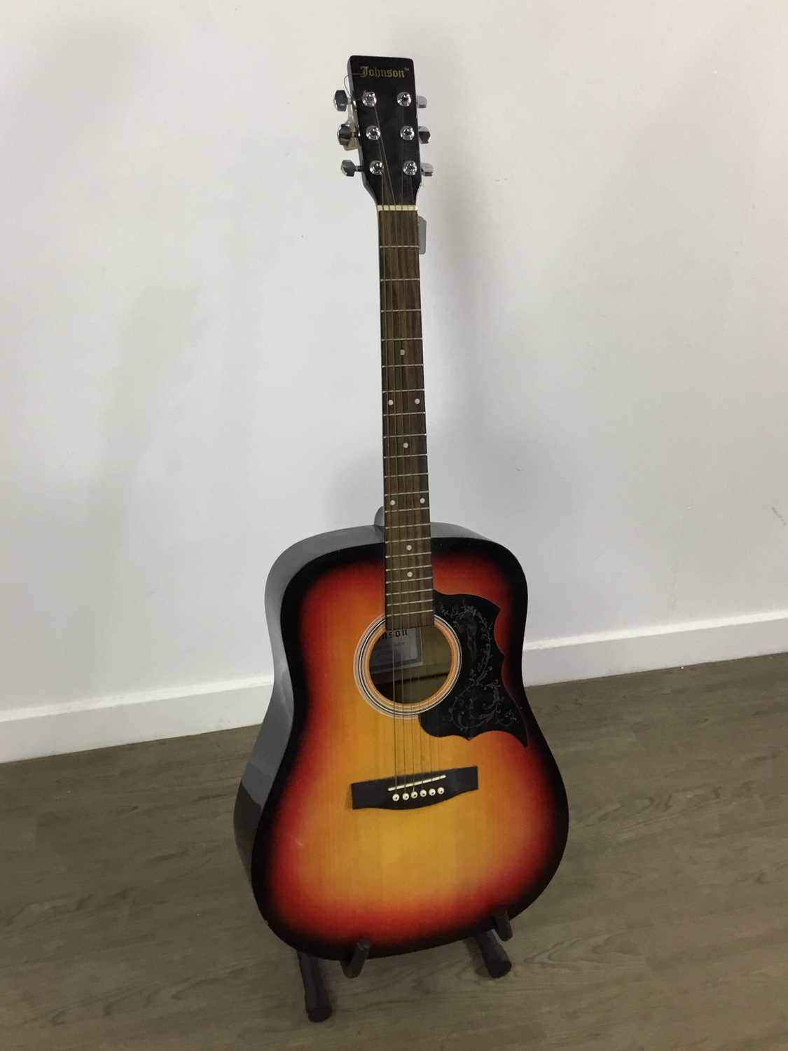 Lot 1039 - JOHNSON, JG 620-S DREADNAUGHT ACOUSTIC GUITAR