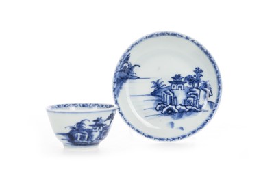 Lot 1279 - 18TH CENTURY CHINESE NANKING CARGO TEA BOWL AND SAUCER