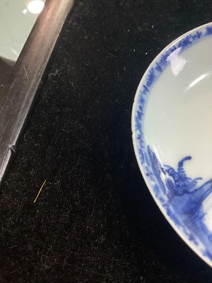 Lot 1279 - 18TH CENTURY CHINESE NANKING CARGO TEA BOWL AND SAUCER
