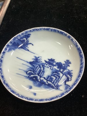 Lot 1279 - 18TH CENTURY CHINESE NANKING CARGO TEA BOWL AND SAUCER