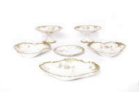 Lot 406 - EARLY 20TH CENTURY LIMOGES PART DESSERT...