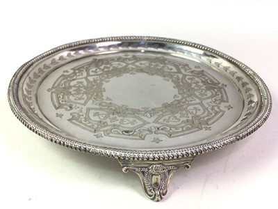 Lot 671 - GROUP OF SILVER PLATED WARE