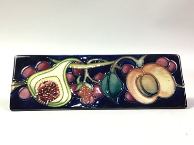 Lot 675 - MOORCROFT POTTERY CABINET SIGN