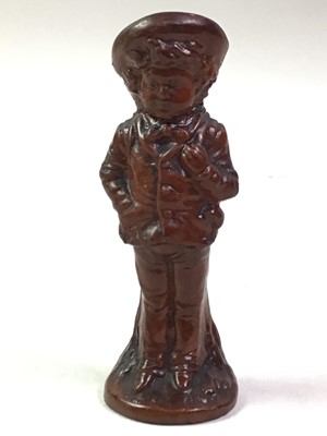 Lot 691 - BERNARD BLOCH TERRACOTTA FIGURE