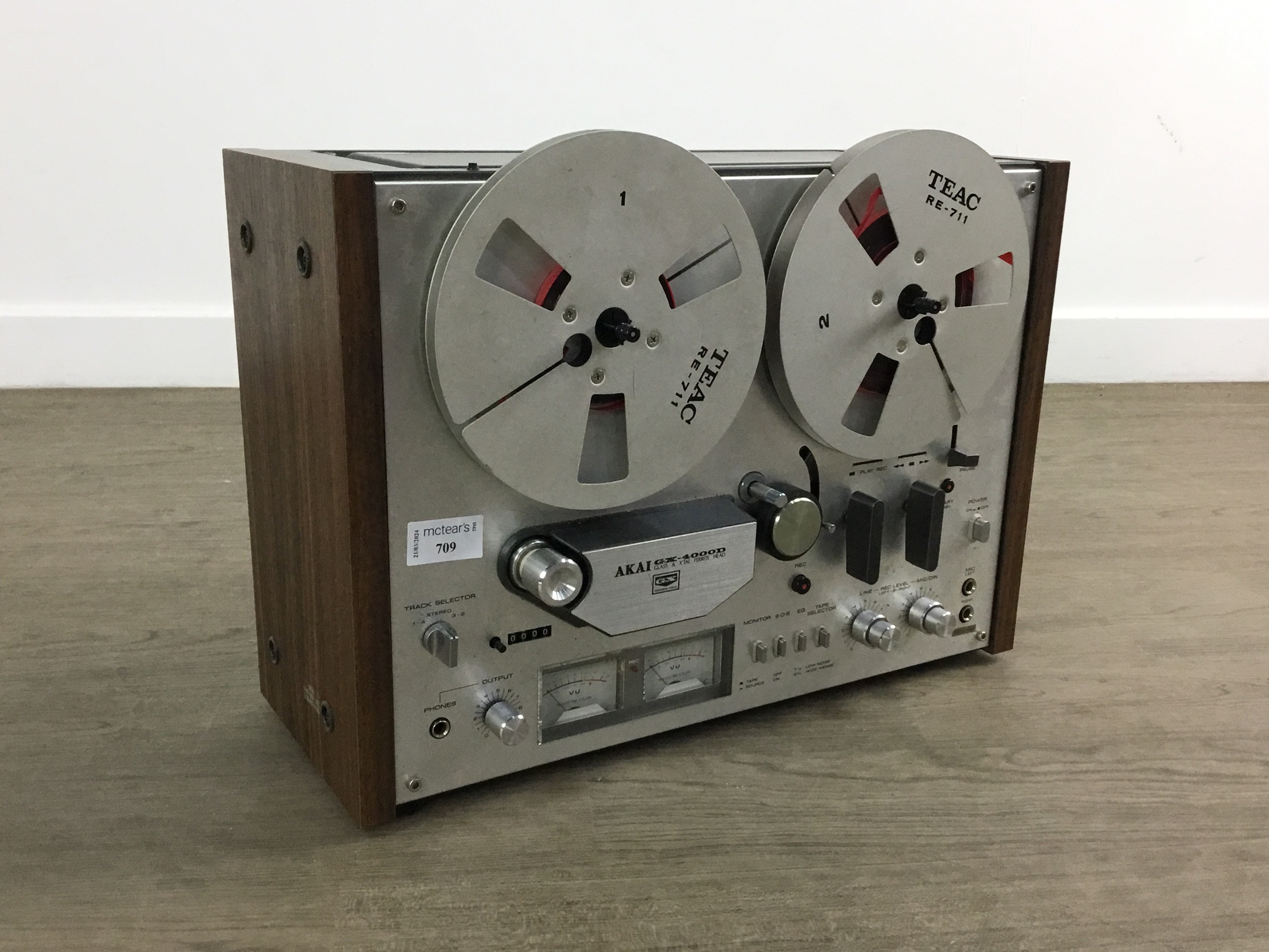 Akai GX-4000D Reel to Reel For Parts Only