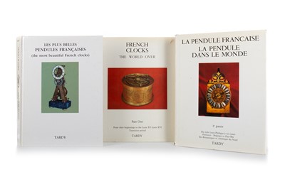 Lot 1043 - TARDY'S FRENCH CLOCKS THE WORLD OVER, IN FOUR VOLS.