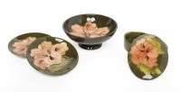 Lot 427 - COLLECTION OF MOORCROFT 'HIBISCUS' PATTERN...