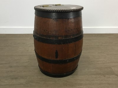 Lot 808 - COPPERED OAK BARREL