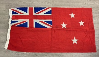 Lot 19 - FOUR BRITISH AND COMMONWEALTH FLAGS