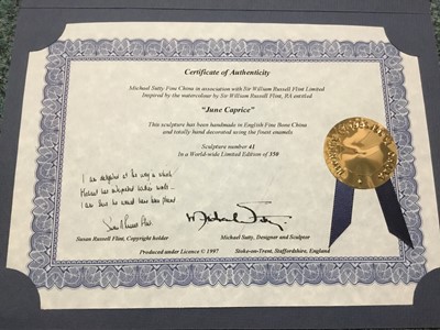 Lot 811 - LIMITED EDITION MICHAEL SUTTY NUDE FIGURE OF JUNE CAPRICE