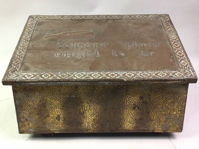 Lot 756 - GROUP OF FIRESIDE BRASS AND COPPER ITEMS