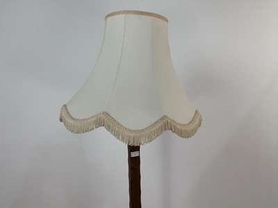 Lot 771 - STAINED PINE STANDARD LAMP