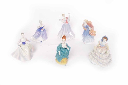 Lot 437 - LOT OF ROYAL DOULTON LADIES INCLUDING HAPPY...