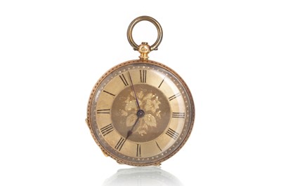 Lot 815 - GOLD FOB WATCH