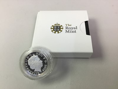Lot 851 - 2014/14 ICONS OF A NATION FLORAL SILVER PROOF POUND COIN SET