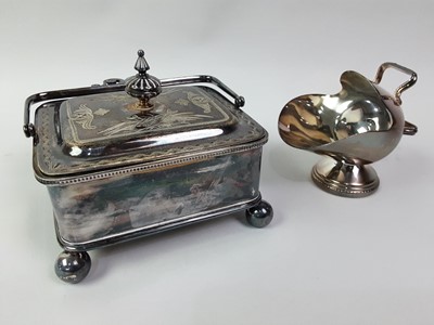 Lot 779 - GROUP OF SILVER PLATED ITEMS