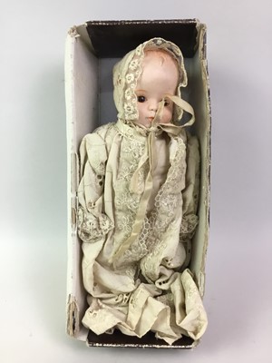 Lot 861 - THREE BISK HEADED DOLLS