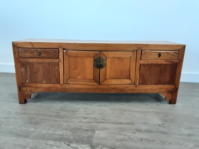 Lot 876 - CHINESE HARDWOOD CABINET