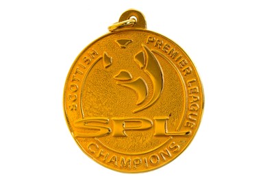 Lot 1949 - DIDIER AGATHE OF CELTIC F.C., SPL CHAMPIONS WINNERS GOLD MEDAL